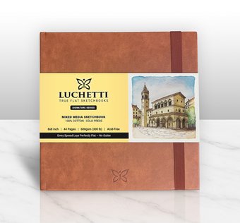 Tuscan Luchetti cold press sketchbook