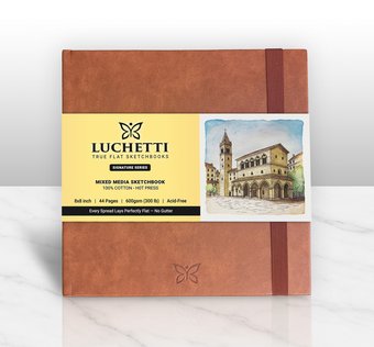 Tuscan Luchetti hot press sketchbook